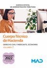 CUERPO T�CNICO DE HACIENDA (AGENCIA ESTATAL DE ADMINISTRACI�N TRIBUTARIA) DERECHO CIVIL Y MERCANTIL. ECONOM�A VOLUMEN 2
