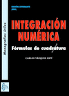 INTEGRACION NUMERICA. FRMULAS DE CUADRATURA