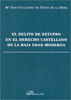 EL DELITO DE ESTUPRO EN EL DERECHO CASTELLANO DE LA BAJA EDAD MEDIA