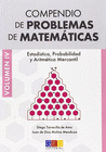 COMPENDIO DE PROBLEMAS DE MATEMATICAS ESTADISTICA PROBABILIDAD Y ARIT