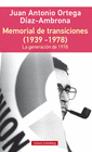 MEMORIAL DE TRANSICIONES (1939 1978) RUSTICA