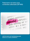 TRATAMIENTO DE TEXTOS PARA CONTENIDOS EDITORIALES