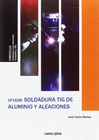 SOLDADURA TIG DE ALUMINIO Y ALEACIONES