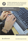 HABILIDADES DE COMUNICACI�N Y PROMOCI�N DE CONDUCTAS ADAPTADAS DE LA PERSONA CON DISCAPACIDAD