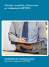CUENTAS CONTABLES Y FINANCIERAS EN RESTAURACI�N