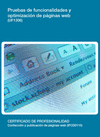 PRUEBAS DE FUNCIONALIDADES Y OPTIMIZACIN DE PGINAS WEB