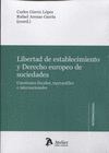 LIBERTAD DE ESTABLECIMIENTO Y DERECHO EUROPEO DE SOCIEDADES