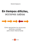 EN TIEMPOS DIFICILES ACCIONES SABIAS