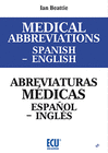 MEDICAL ABBREVIATIONS SPANISH TO ENGLISH. ABREVIATURAS MDICAS ESPAOL A INGLS