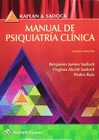 KAPLAN Y SADOCK. MANUAL DE PSIQUIATRA CLNICA