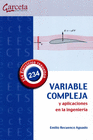 VARIABLE COMPLEJA Y APLICACIONES EN LA INGENIERA