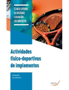 ACTIVIDADES FISICO DEPORTIVAS DE IMPLEMENTOS CFGS