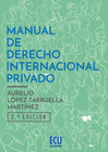 MANUAL DE DERECHO INTERNACIONAL PRIVADO. 3� ED.