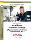 AUXILIARES ADMINISTRATIVOS AYUNTAMIENTO CABILDOS DIPUTACIONES TEMARIO