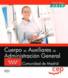 CUERPO AUXILIAR ADMINISTRACION GENERAL MADRID TEST