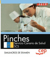 PINCHES. SERVICIO CANARIO DE SALUD. SCS. SIMULACROS DE EXAMEN