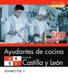 AYUDANTES DE COCINA JUNTA DE CASTILLA Y LEON TEMARIO VOL 2