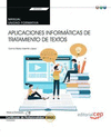 MANUAL. APLICACIONES INFORM�TICAS DE TRATAMIENTO DE TEXTOS