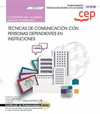 CUADERNO DEL ALUMNO. T�CNICAS DE COMUNICACI�N CON PERSONAS DEPENDIENTES EN INSTITUCIONES