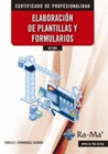 ELABORACION DE PLANTILLAS Y FORMULARIOS