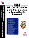 TEST PSICOTECNICO PARA OPOSICIONES Y SELECCION DE PERSONAL