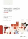 MANUAL DE DERECHO CONCURSAL 4 EDICION