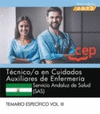 TCNICO/A EN CUIDADOS AUXILIARES DE ENFERMERA. SERVICIO ANDALUZ DE SALUD (SAS). TEMARIO ESPECFICO. VOL. III.