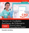 TCNICO EN CUIDADOS AUXILIARES DE ENFERMERA (PERSONAL LABORAL). COMUNIDAD DE MADRID. TEMARIO GENERAL