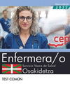 ENFERMERA/O. SERVICIO VASCO DE SALUD-OSAKIDETZA. TEST COMÚN
