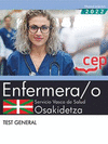ENFERMERA/O. SERVICIO VASCO DE SALUD-OSAKIDETZA. TEST GENERAL