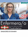 ENFERMERA/O. SERVICIO VASCO DE SALUD-OSAKIDETZA. SIMULACROS DE EXAMEN