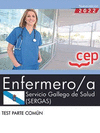 ENFERMERO/A. SERVICIO GALLEGO DE SALUD (SERGAS). TEST PARTE COMN