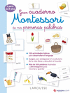 GRAN CUADERNO MONTESSORI DE MIS PRIMERAS PALABRAS
