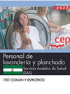 PERSONAL DE LAVANDERÍA Y PLANCHADO. SERVICIO ANDALUZ DE SALUD (SAS). TEST COMÚN Y ESPECÍFICO