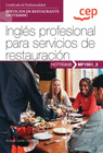 MANUAL INGLÉS PROFESIONAL PARA SERVICIOS DE RESTAURACIÓN