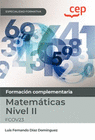 MANUAL. COMPETENCIA CLAVE. MATEM�TICAS NIVEL II (FCOV23). ESPECIALIDADES FORMATIVAS. ESPECIALIDADES FORMATIVAS