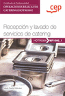 MANUAL. RECEPCIN Y LAVADO DE SERVICIOS DE CATERING