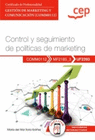 MANUAL CONTROL Y SEGUIMIENTO DE POLITICAS DE MARKETING CERTIFICADOS DE