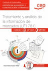 MANUAL TRATAMIENTO Y ANALISIS DE LA INFORMACION DE MERCADOS CERTIFICAD