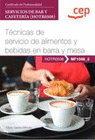 MANUAL TCNICAS DE SERVICIO DE ALIMENTOS Y BEBIDAS EN BARRA Y MESA