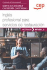 MANUAL INGLS PROFESIONAL PARA SERVICIOS DE RESTAURACIN