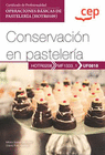 MANUAL CONSERVACION EN PASTELERIA