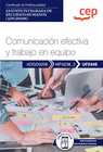 MANUAL COMUNICACIN EFECTIVA Y TRABAJO EN EQUIPO