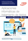 APLICACIONES INFORMATICAS DE TRATAMIENTO DE TEXTOS CERTIFICADOS DE PRO