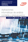 MANUAL. APLICACIONES INFORMTICAS DE ANLISIS CONTABLE Y PRESUPUESTOS