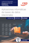 MANUAL. APLICACIONES INFORMTICAS DE BASES DE DATOS RELACIONALES