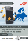 MANUAL REGLAMENTO EUROPEO DE PROTECCIÓN DE DATOS (FCOV011PO). ESPECIALIDADES FORMATIVAS. ESPECIALIDADES FORMATIVAS