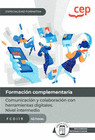 MANUAL COMUNICACION Y COLABORACION CON HERRAMIENTAS DIGITALES