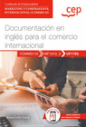 MANUAL DOCUMENTACION EN INGLES PARA EL COMERCIO INTERNACIONAL