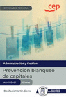 MANUAL. PREVENCIN BLANQUEO DE CAPITALES (ADGN0001). ESPECIALIDADES FORMATIVAS. ESPECIALIDADES FORMATIVAS